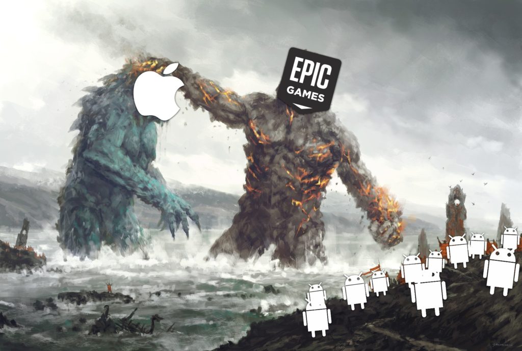 Apple vs Epic Games Store por Fortnite.