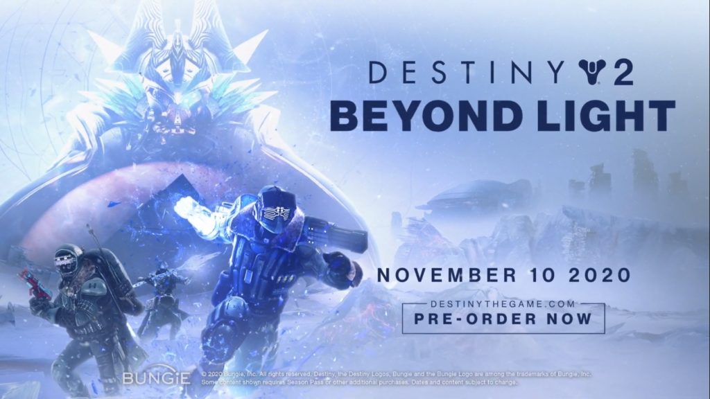 Destiny 2: Beyond Light deve chegar em novembro