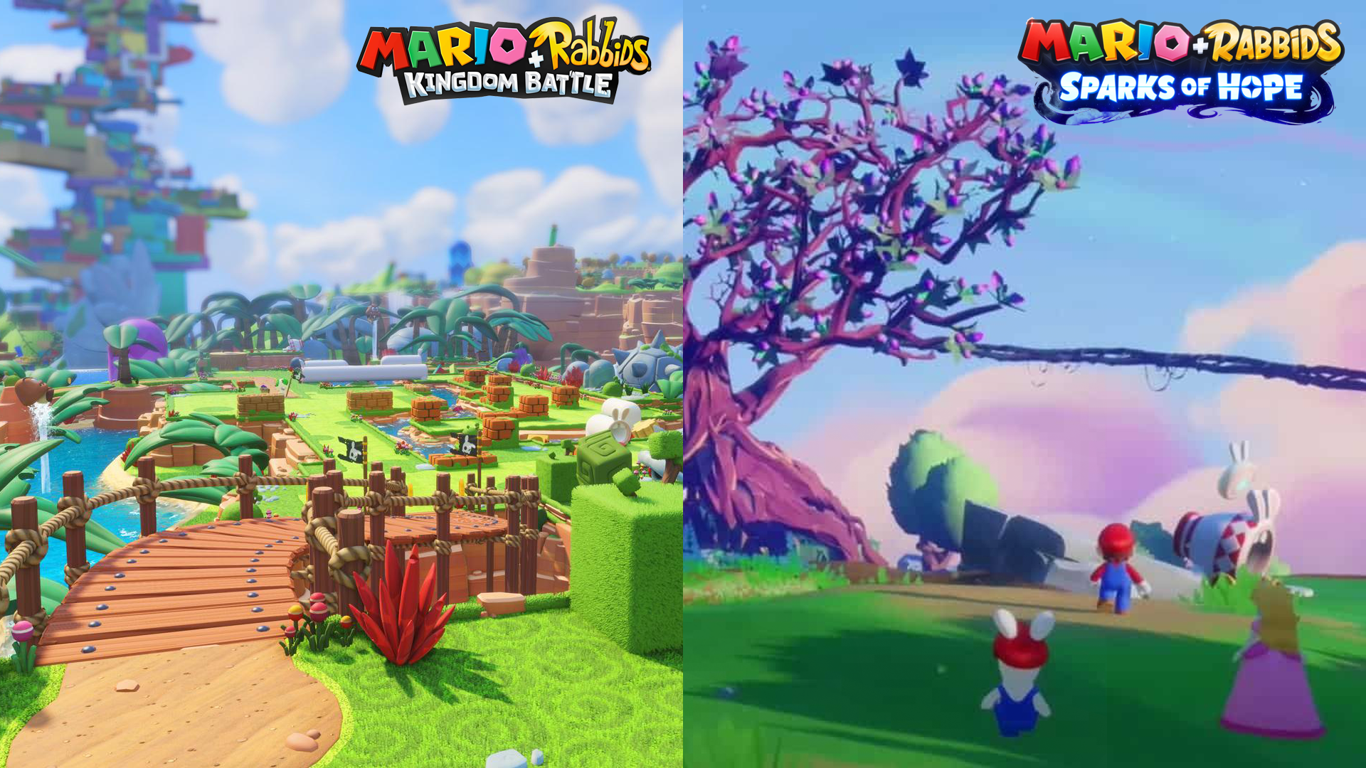 Mario + Rabbids Sparks of Hope Image Comparison