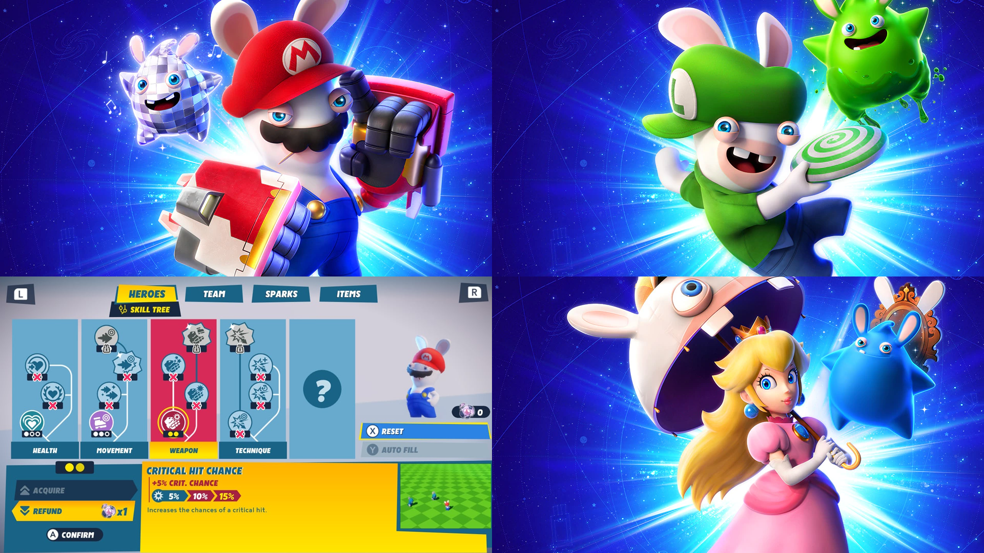 Mario + Rabbids Sparks of Hope Team Composition